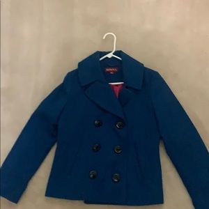 blue jacket